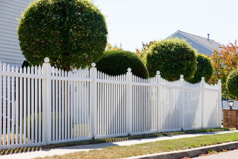 Modern Vinyl Fence