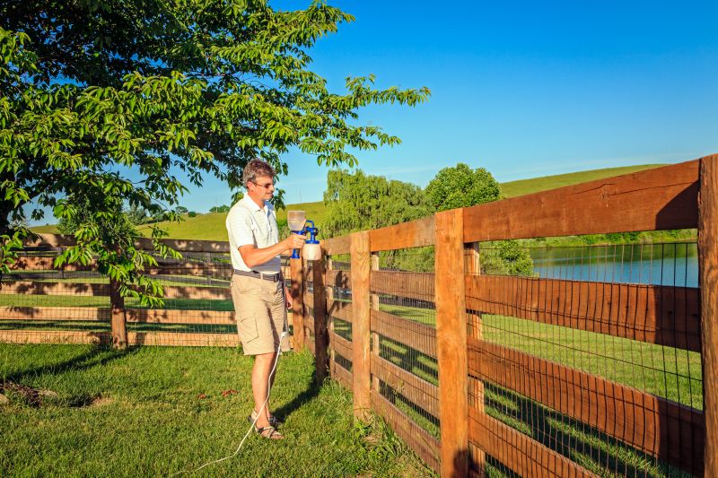 Fence Maintenance in Spring