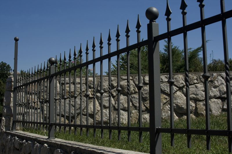 Iron Fence Construction detail