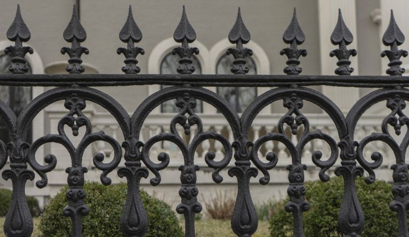 Ornamental Fence Repair detail