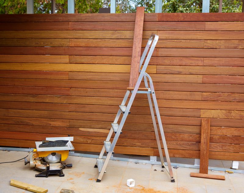 Rail Fence Installation detail